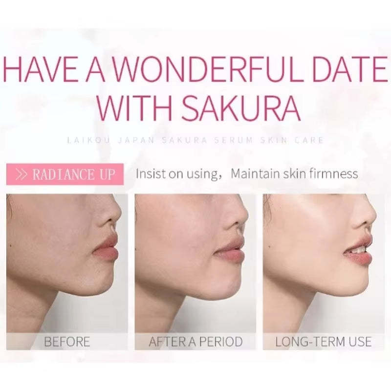 Serum Japan Sakura Essence Balance Grease Anti-Aging Hyaluronic Acid Pure Whitening Rejuvenation Skin Care Face Serum