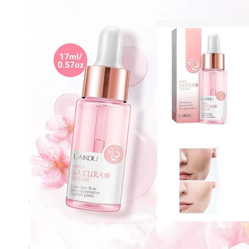 Serum Japan Sakura Essence Balance Grease Anti-Aging Hyaluronic Acid Pure Whitening Rejuvenation Skin Care Face Serum